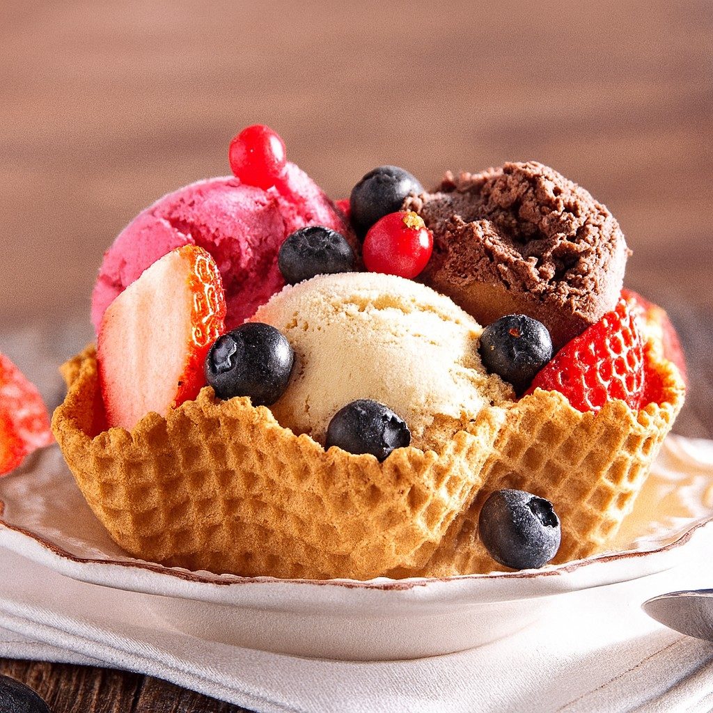 Ice cream.