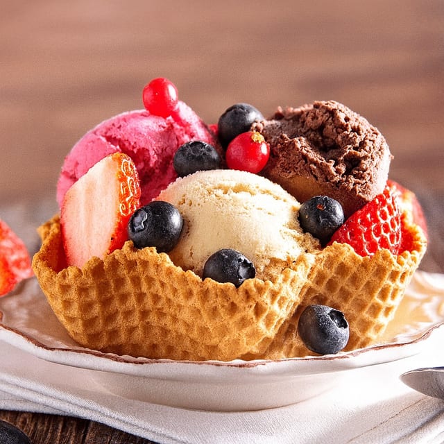 Ice cream.
