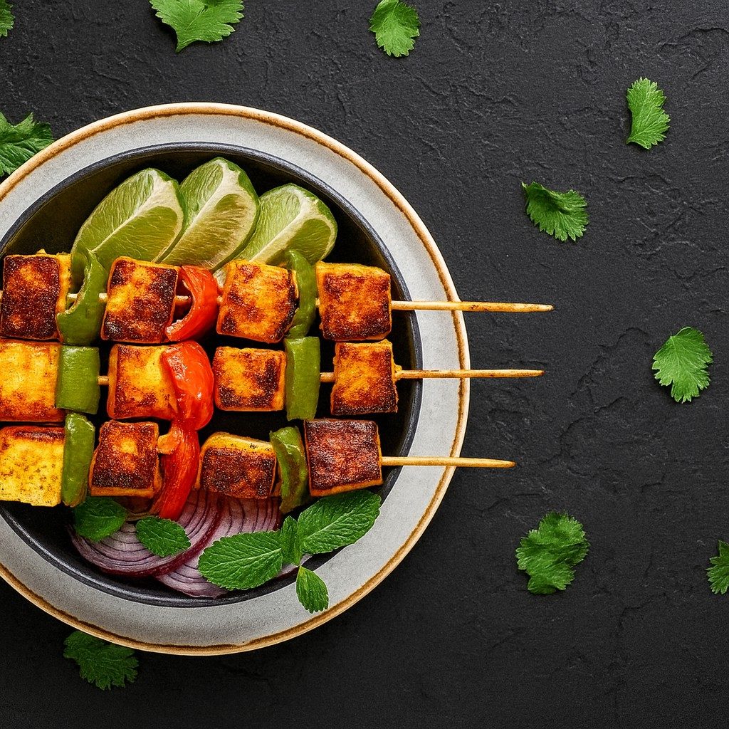 Paneer Tikka Kebab.