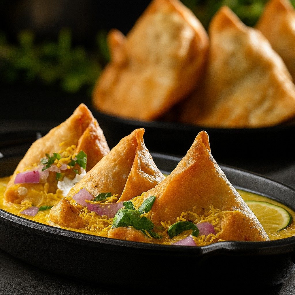 Samosa Chaat.